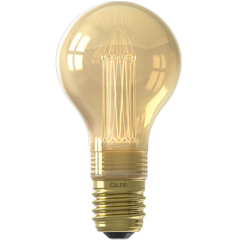 Calex Glasfiber LED Peer Gold Ø60 E27 3.5W