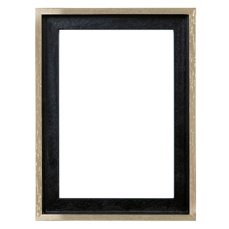 Baklijst Zwart/Goud 90x90 cm - Vooraanzicht