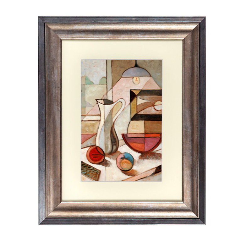 Fotolijst Nuoro Grande Brons 60x80 cm - Art Print en Passe Partout