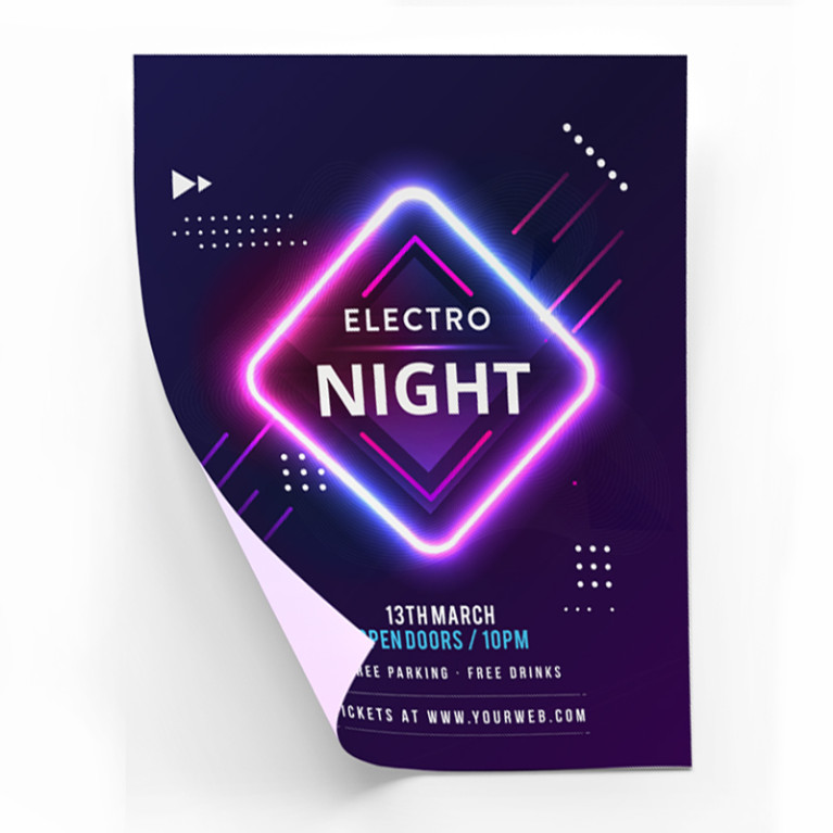 Backlitposter A4