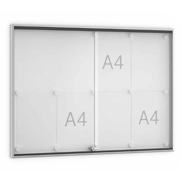 Informatiekast Binnen Schuifdeur 8x A4 Basic