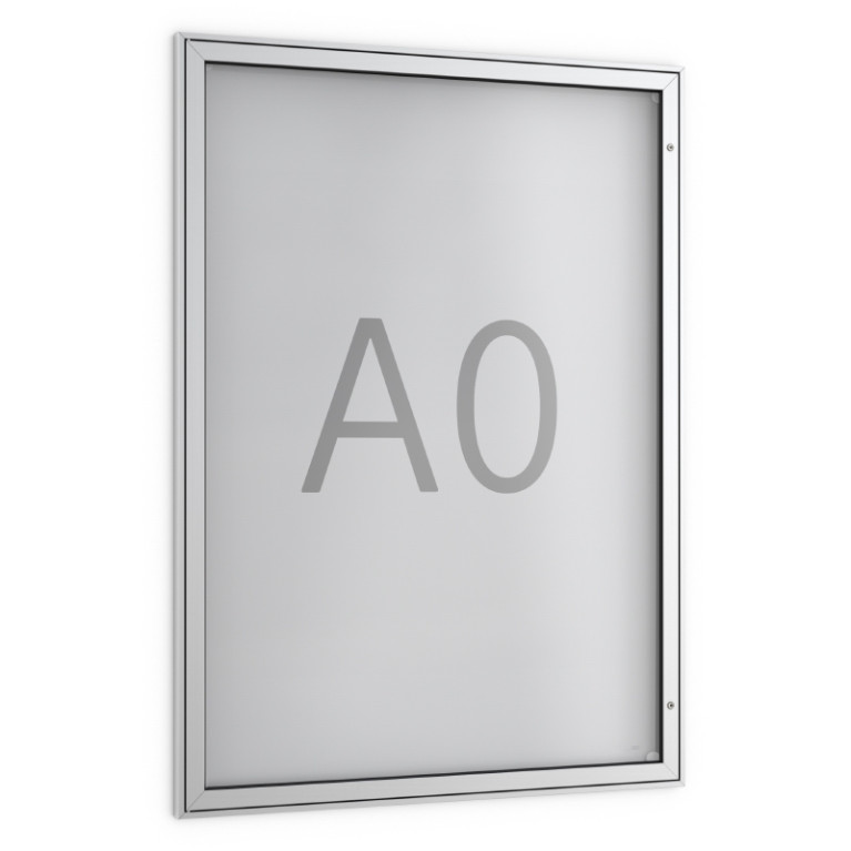 Informatiekast Buiten Draaideur Poster A0 Premium