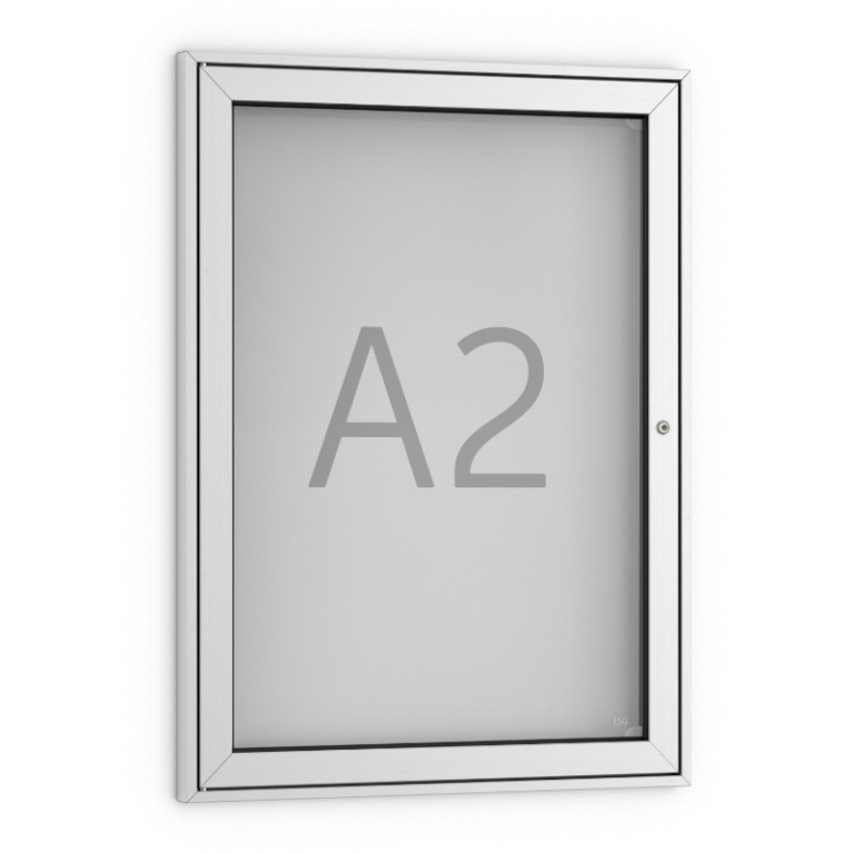 Informatiekast Buiten Draaideur Poster A2 Premium