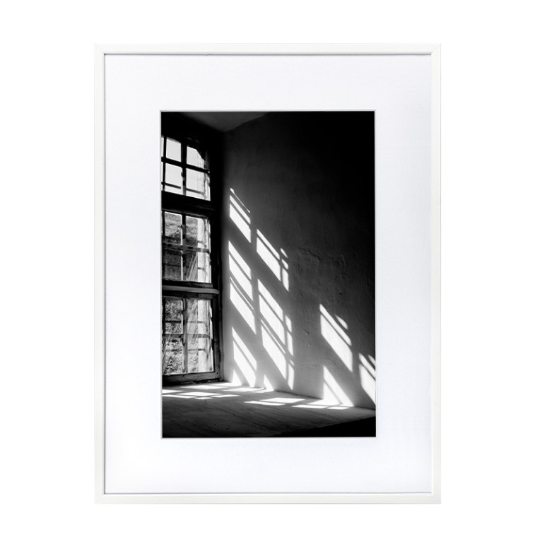 Wissellijst Wit 30x40cm met print
