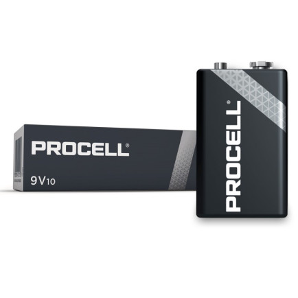 Duracell Procell 9V Batterijen 10 stuks (L6LR61/ID1604)
