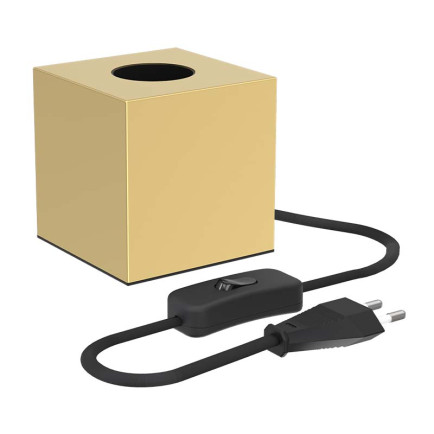 Calex Tafellamp Goud met snoer en schakelaar E27 Product
