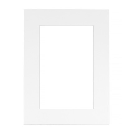 Passe Partout Wit 50x50 cm - Voorkant