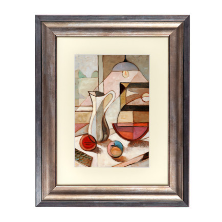 Fotolijst Nuoro Grande Brons 60x90 cm - Art Print en Passe Partout