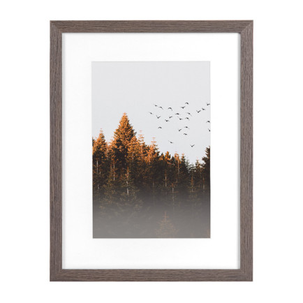 Fotolijst Floss Grijs 60x70 cm - Art Print en Passe Partout