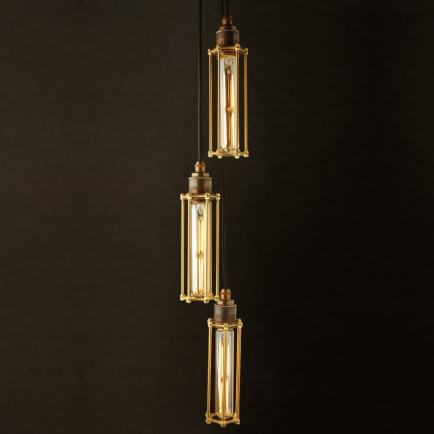 Hexagon Hanglamp Triple Overview