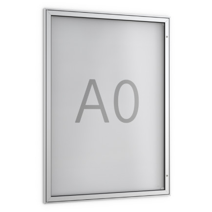 Informatiekast Buiten Draaideur Poster A0 Premium