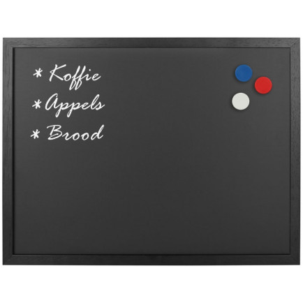 Krijtbord Magnetisch Nero 60x80 cm