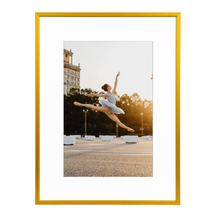 Wissellijst Goud A4 - Art Print en Passe Partout