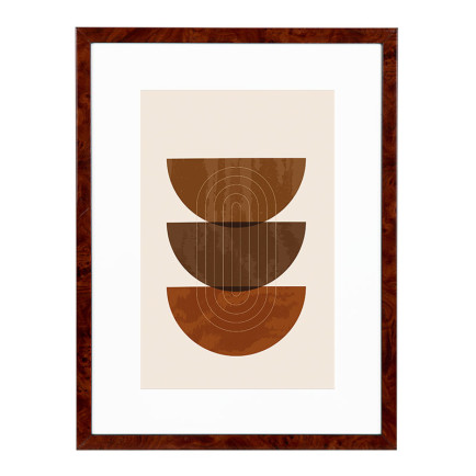 Wissellijst Wortelnoten 20x30 cm - Art Print en Passe Partout