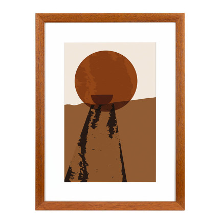Wissellijst Beuken 30x40 cm - Art Print en Passe Partout