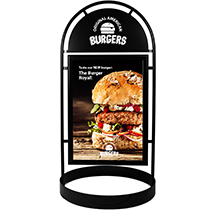 Stoepbord Round Tube