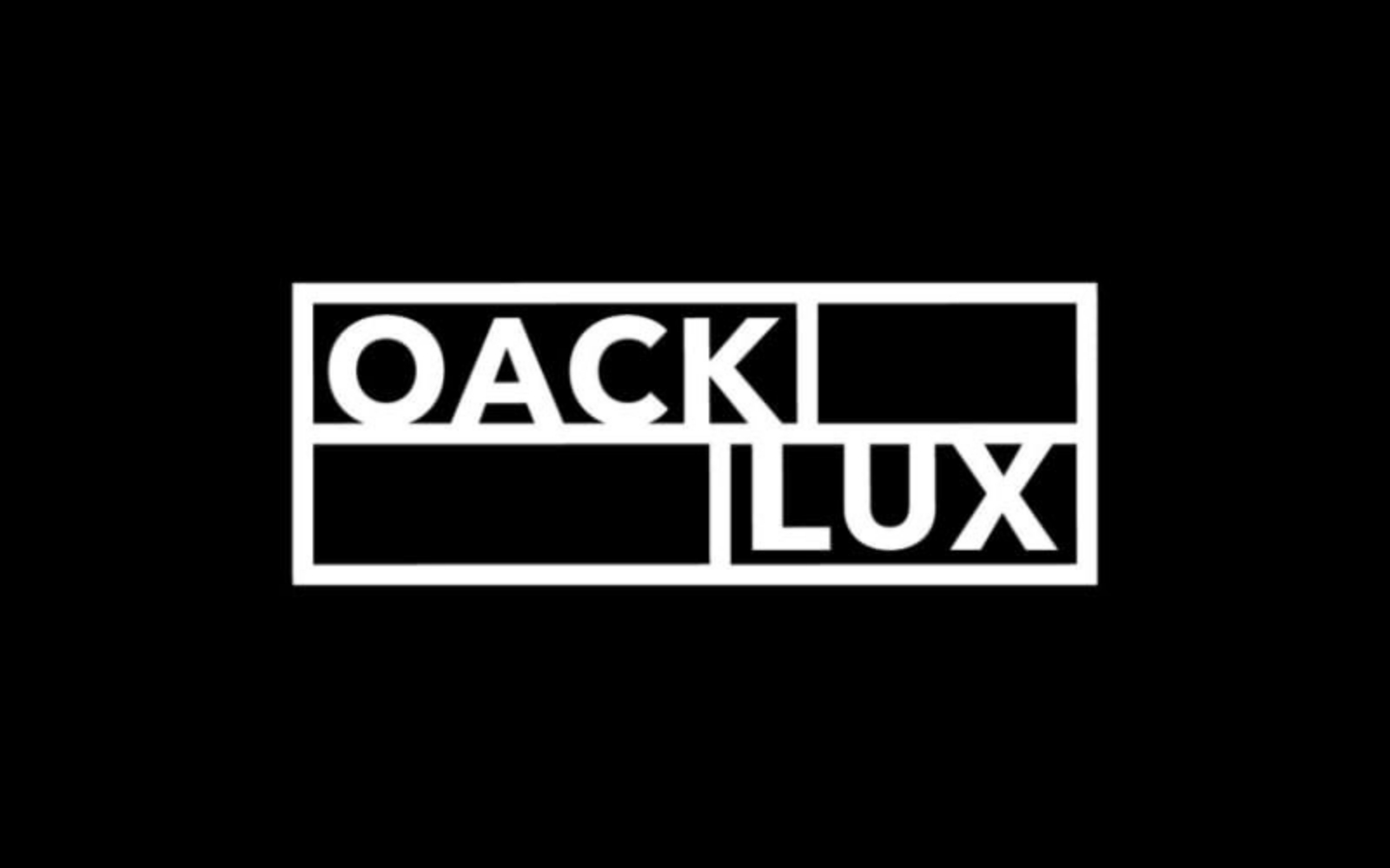 Oacklux logo zwart